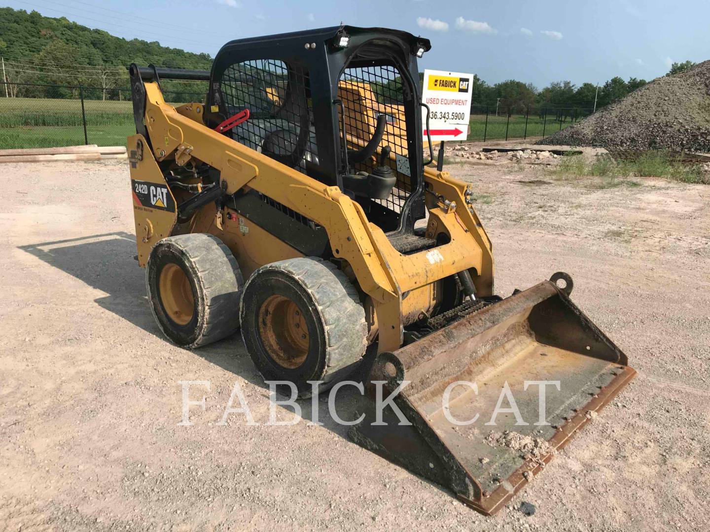 2016 Caterpillar 242D C1H3 Skid Steer Loader