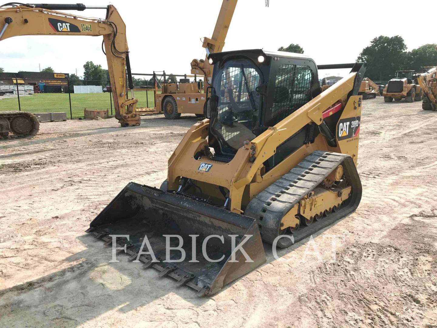 2017 Caterpillar 289D C3H3 Compact Track Loader