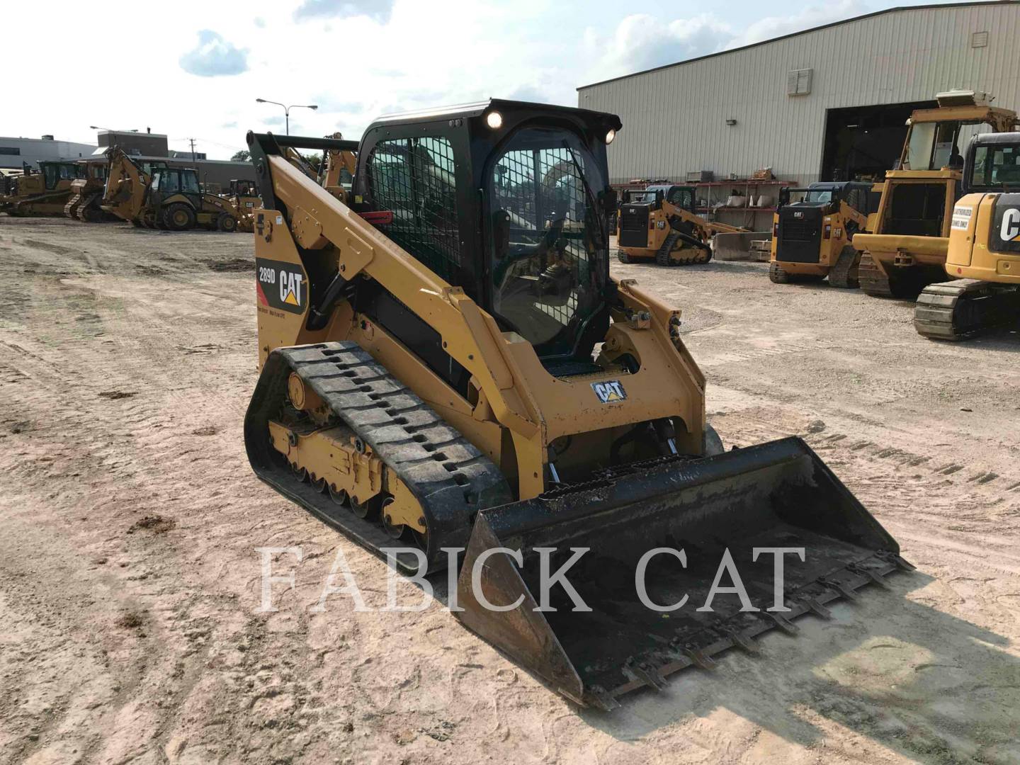 2017 Caterpillar 289D C3H3 Compact Track Loader