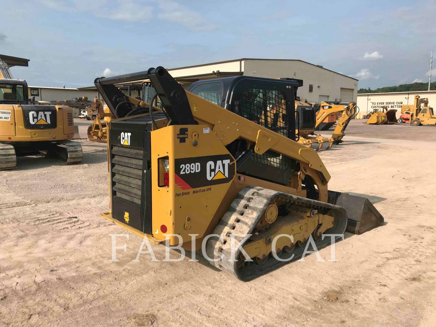 2017 Caterpillar 289D C3H3 Compact Track Loader