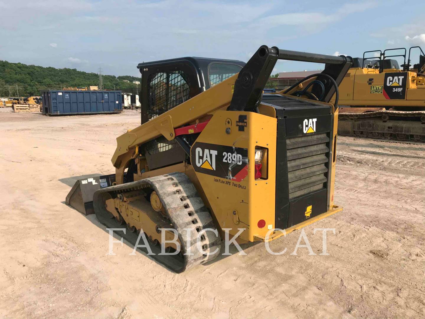 2017 Caterpillar 289D C3H3 Compact Track Loader