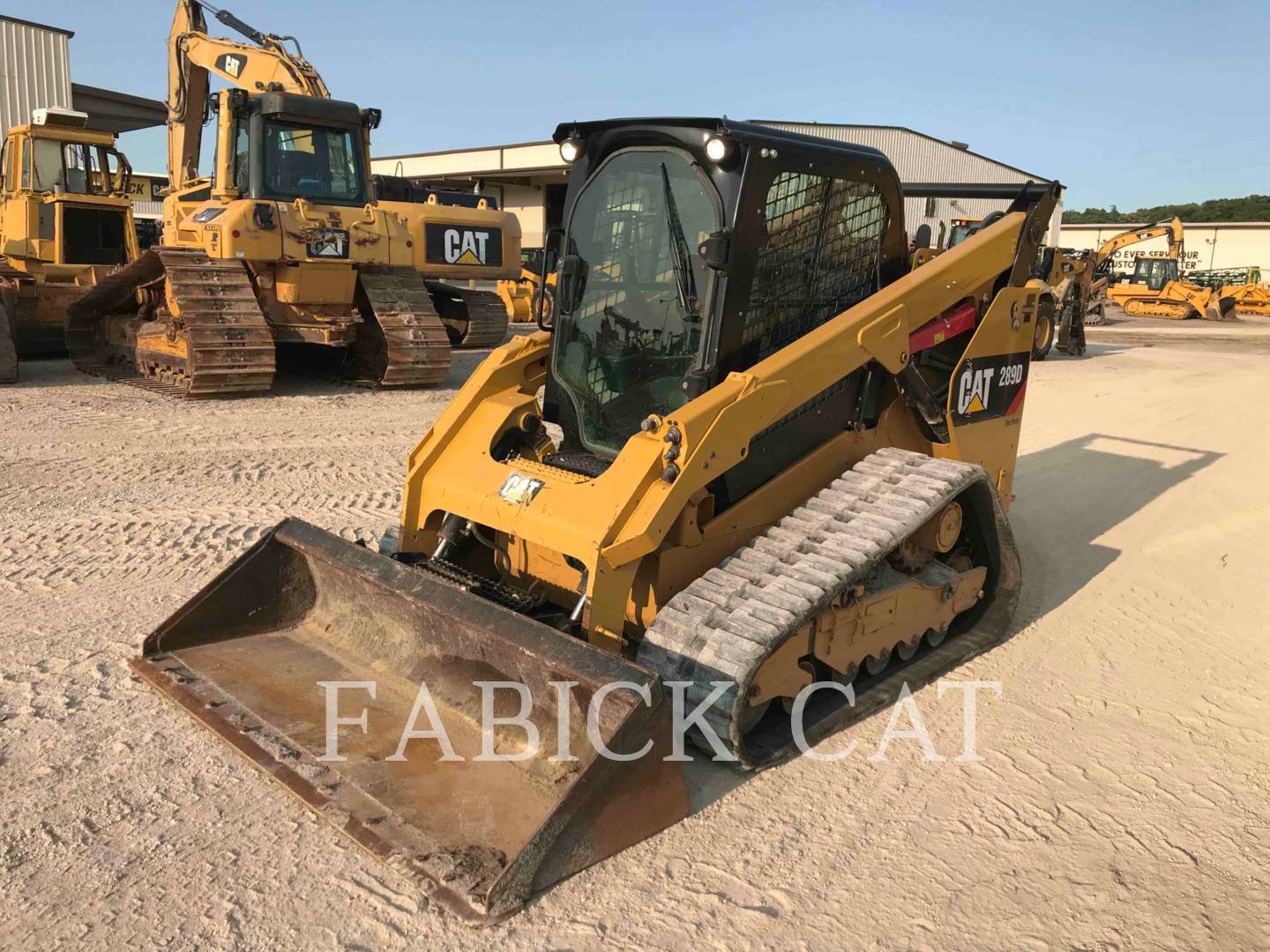 2017 Caterpillar 289D C3H2 Compact Track Loader