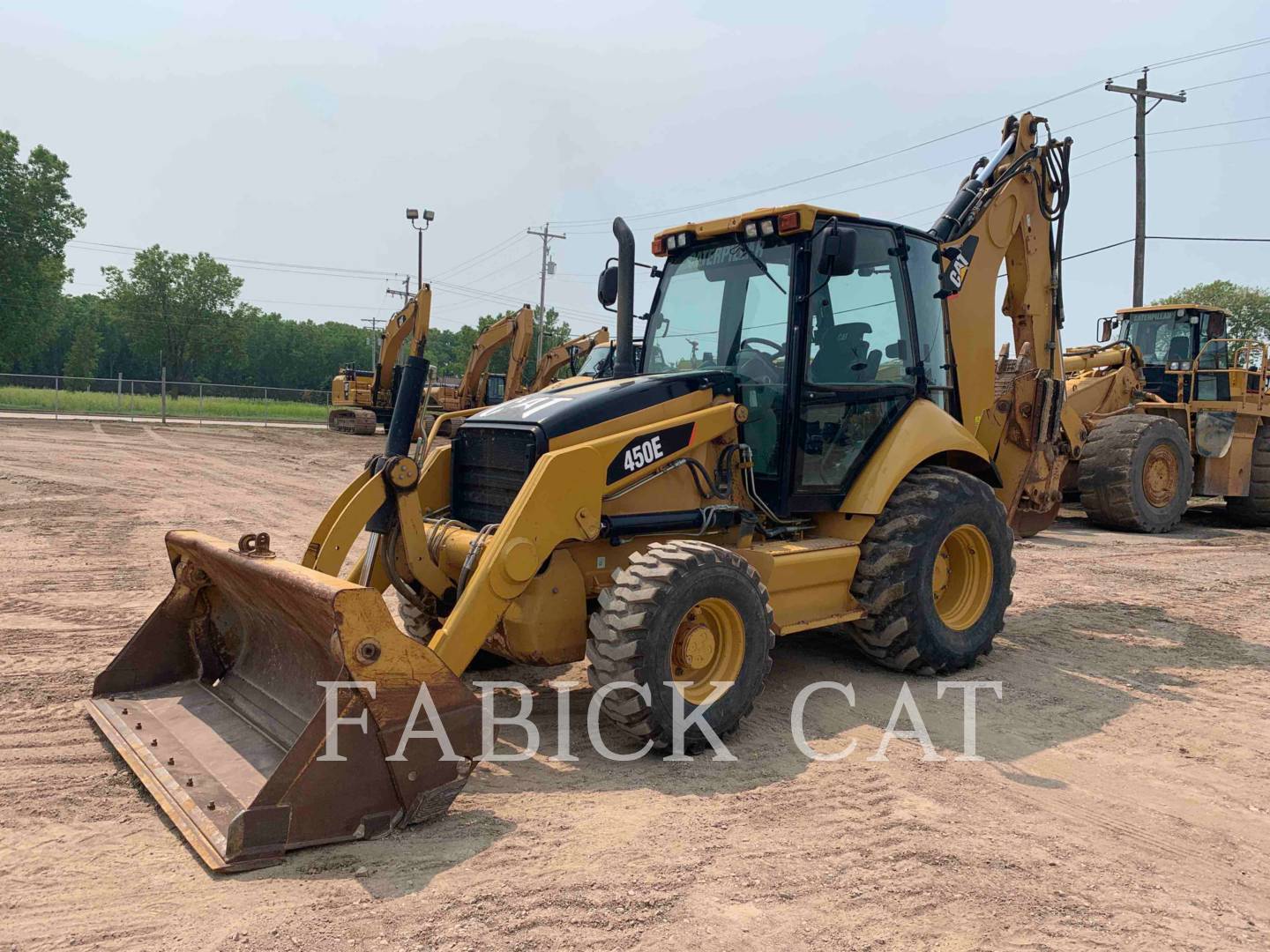 2008 Caterpillar 450E Tractor Loader Backhoe