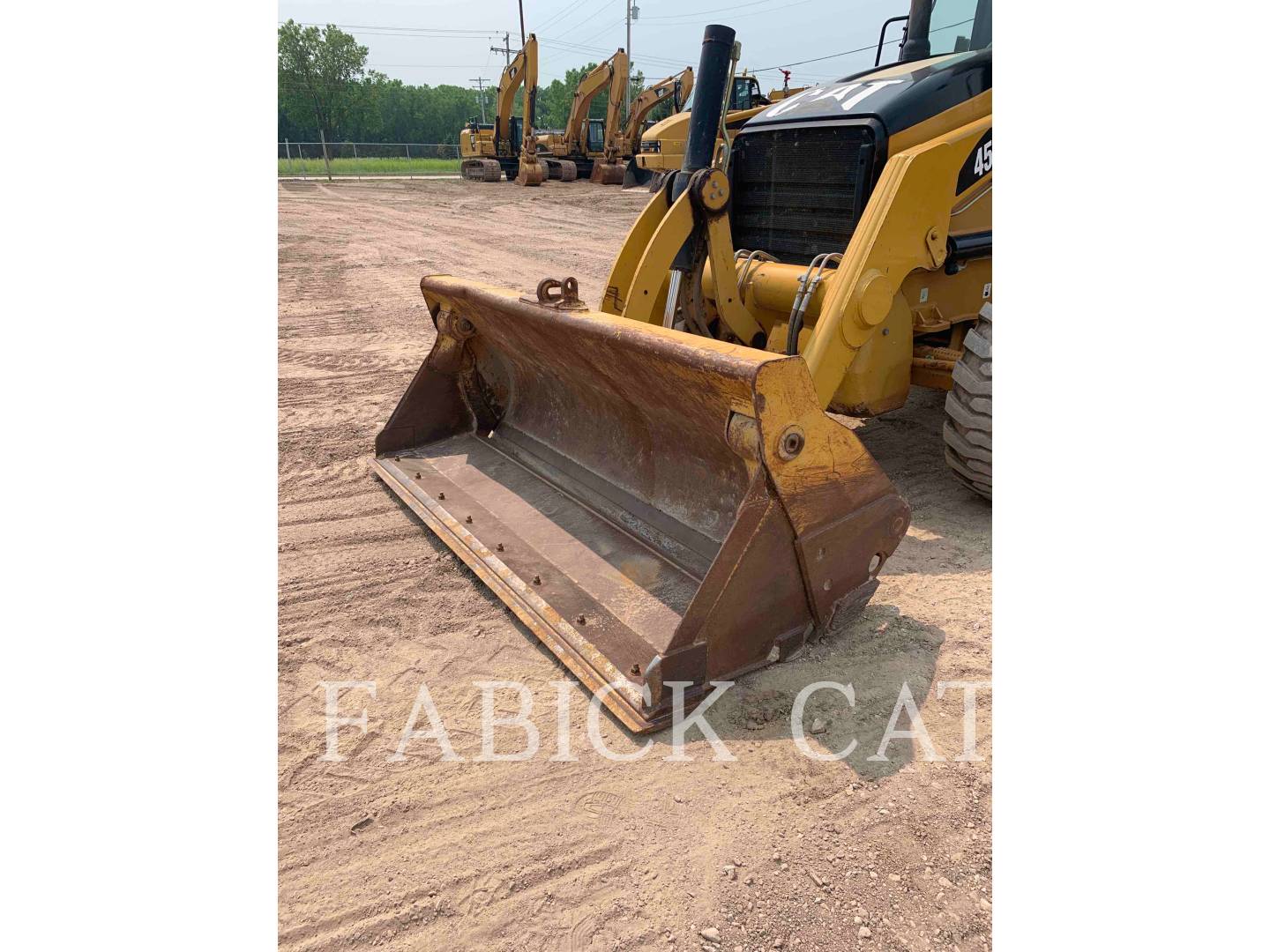 2008 Caterpillar 450E Tractor Loader Backhoe