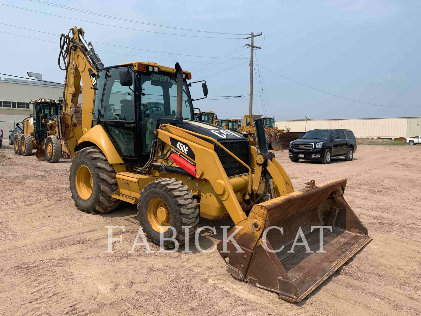 2008 Caterpillar 450E Tractor Loader Backhoe