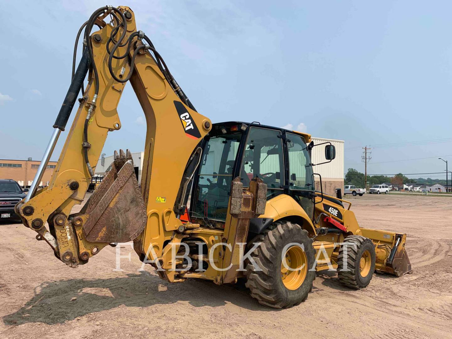 2008 Caterpillar 450E Tractor Loader Backhoe