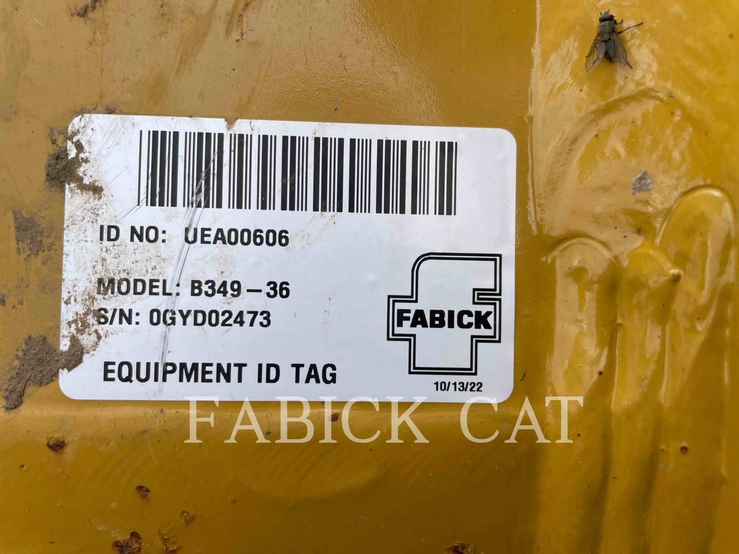 Caterpillar B349-36 Bucket