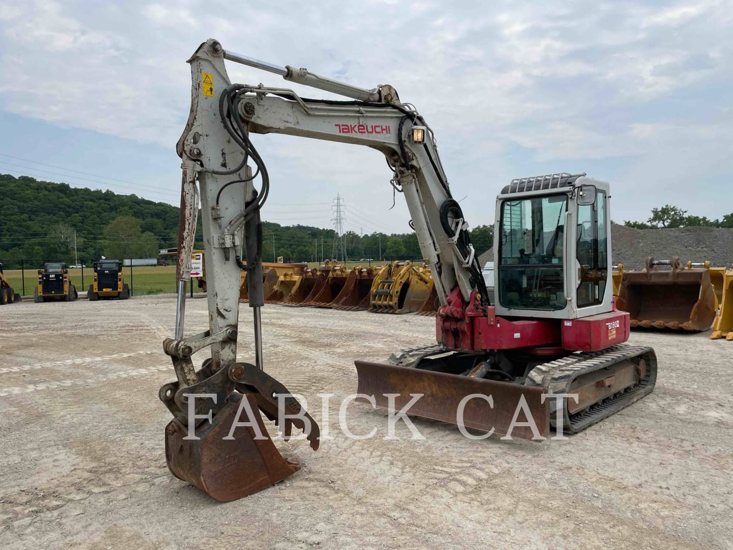 2014 Takeuchi TB180FR Excavator