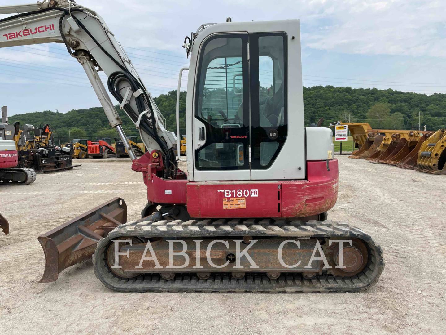 2014 Takeuchi TB180FR Excavator