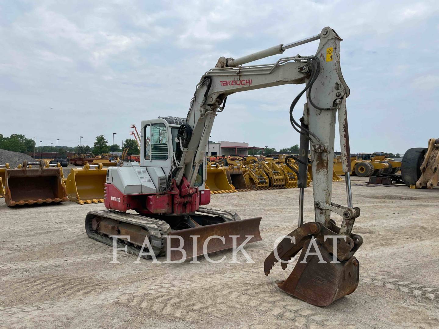 2014 Takeuchi TB180FR Excavator