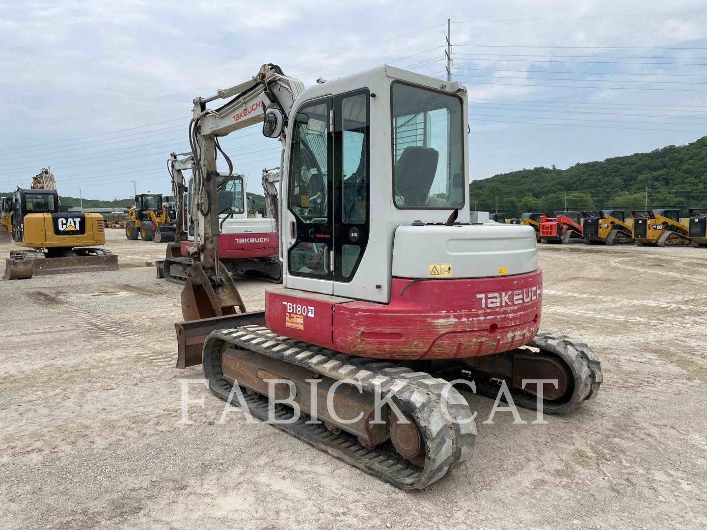 2014 Takeuchi TB180FR Excavator