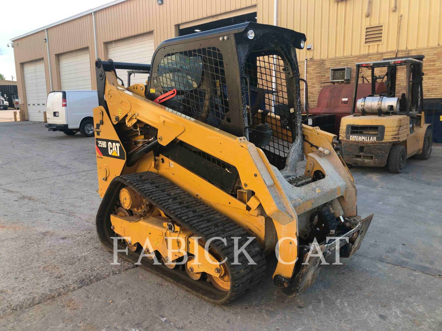 2018 Caterpillar 259D C1H2F Compact Track Loader