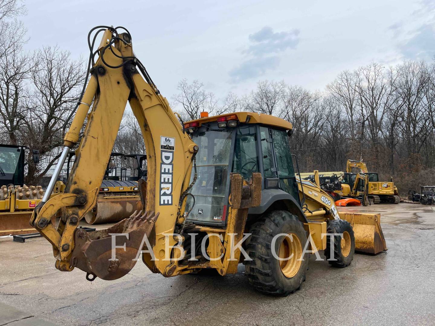 2002 John Deere 410G Tractor Loader Backhoe