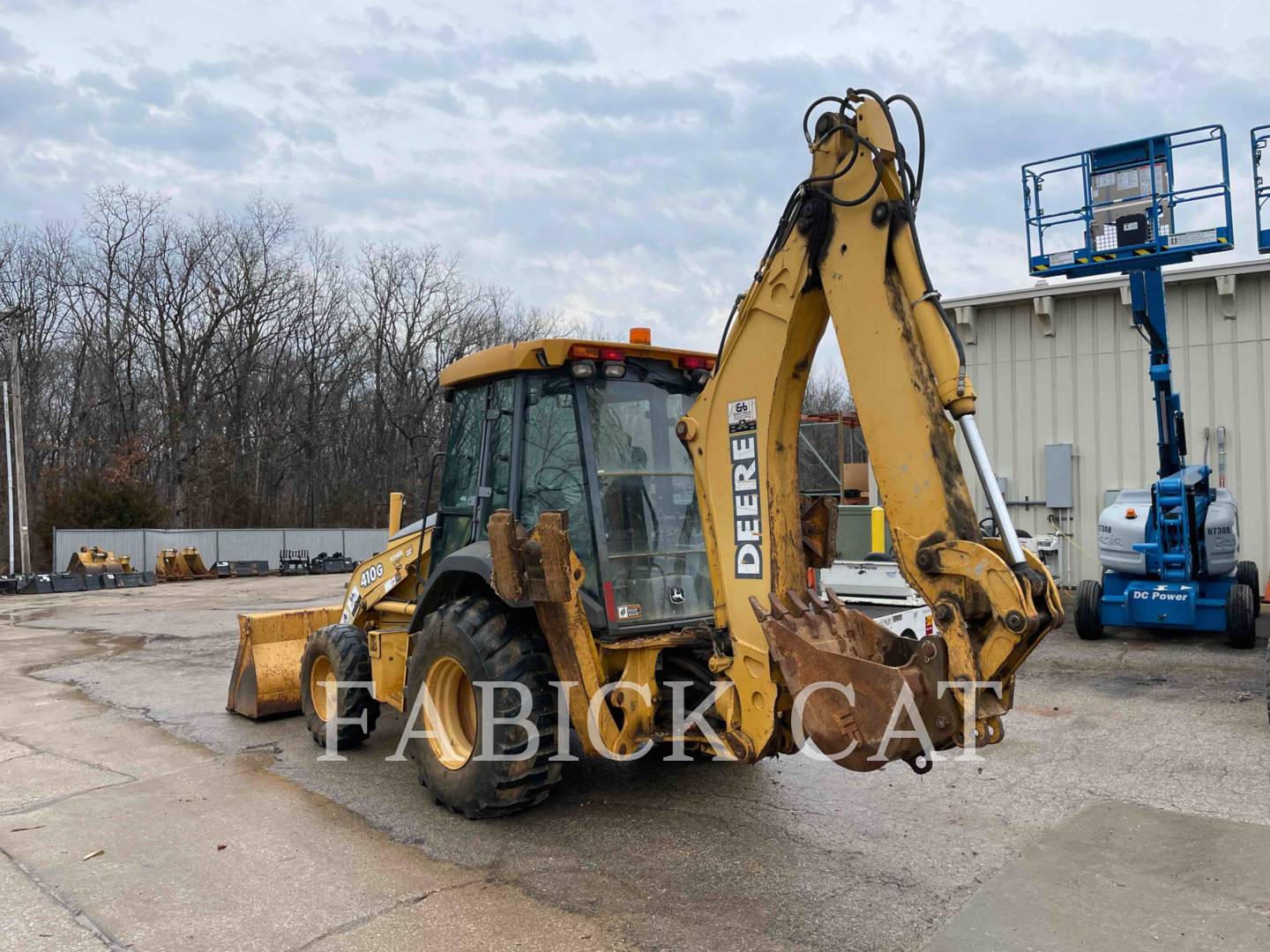 2002 John Deere 410G Tractor Loader Backhoe