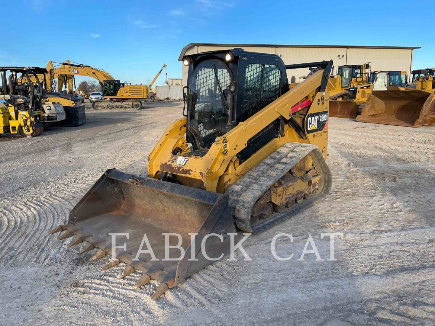 2016 Caterpillar 289D ASP Compact Track Loader