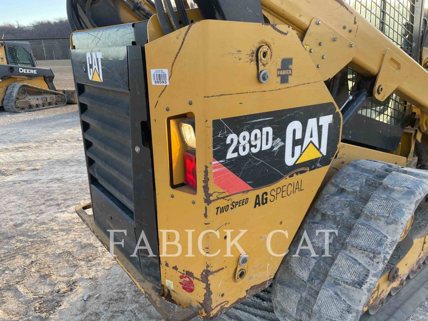 2016 Caterpillar 289D ASP Compact Track Loader