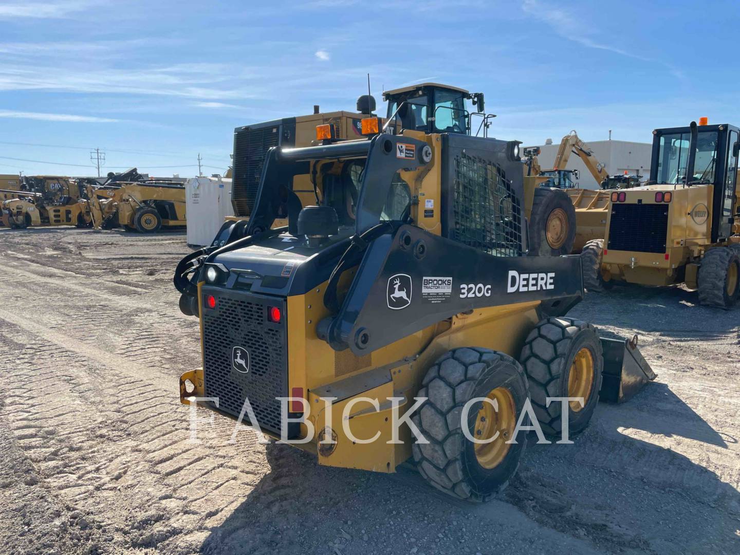 2018 John Deere 320G Skid Steer Loader