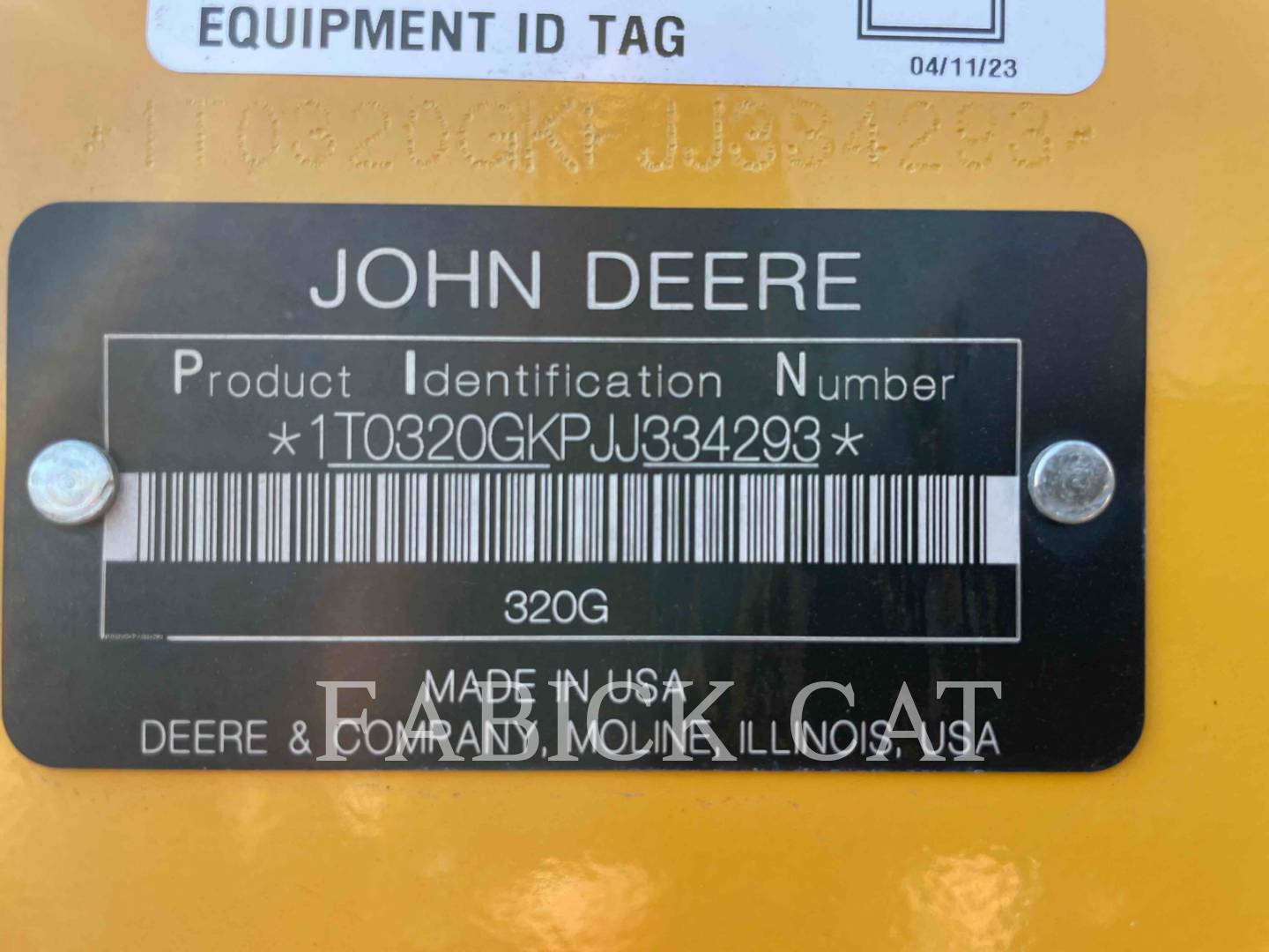 2018 John Deere 320G Skid Steer Loader