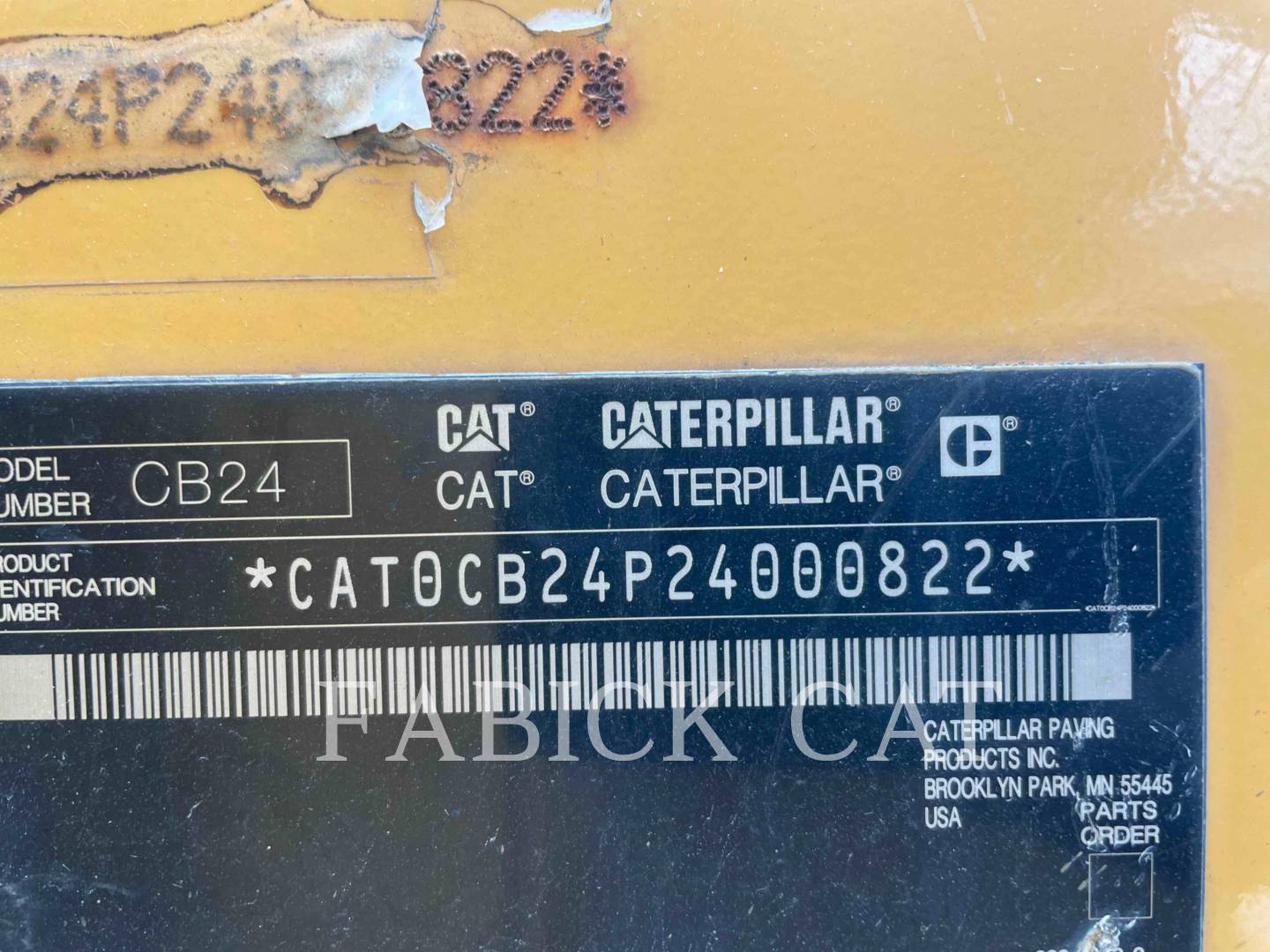 2009 Caterpillar CB24 Paver