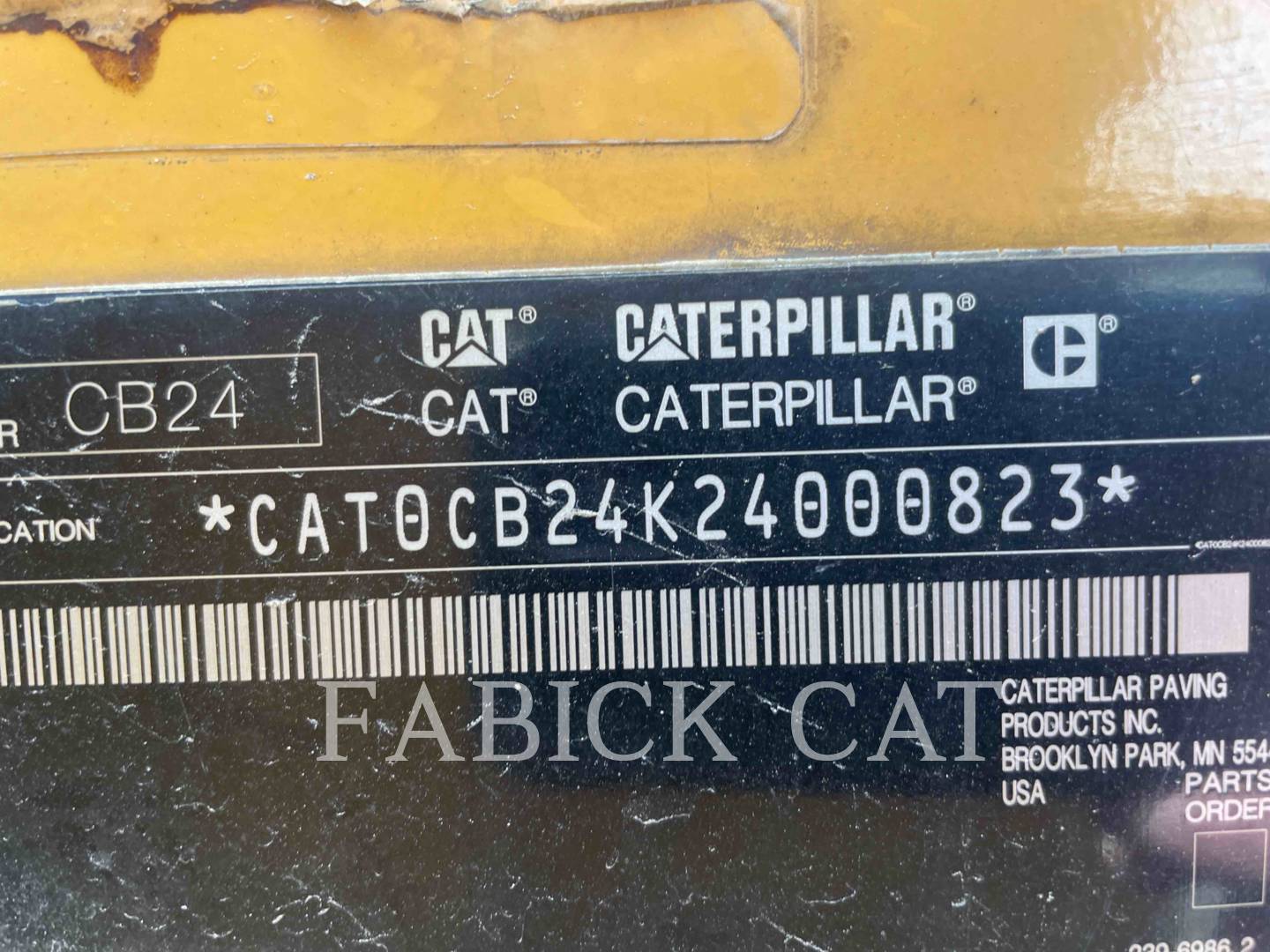 2009 Caterpillar CB24 Vibratory Double