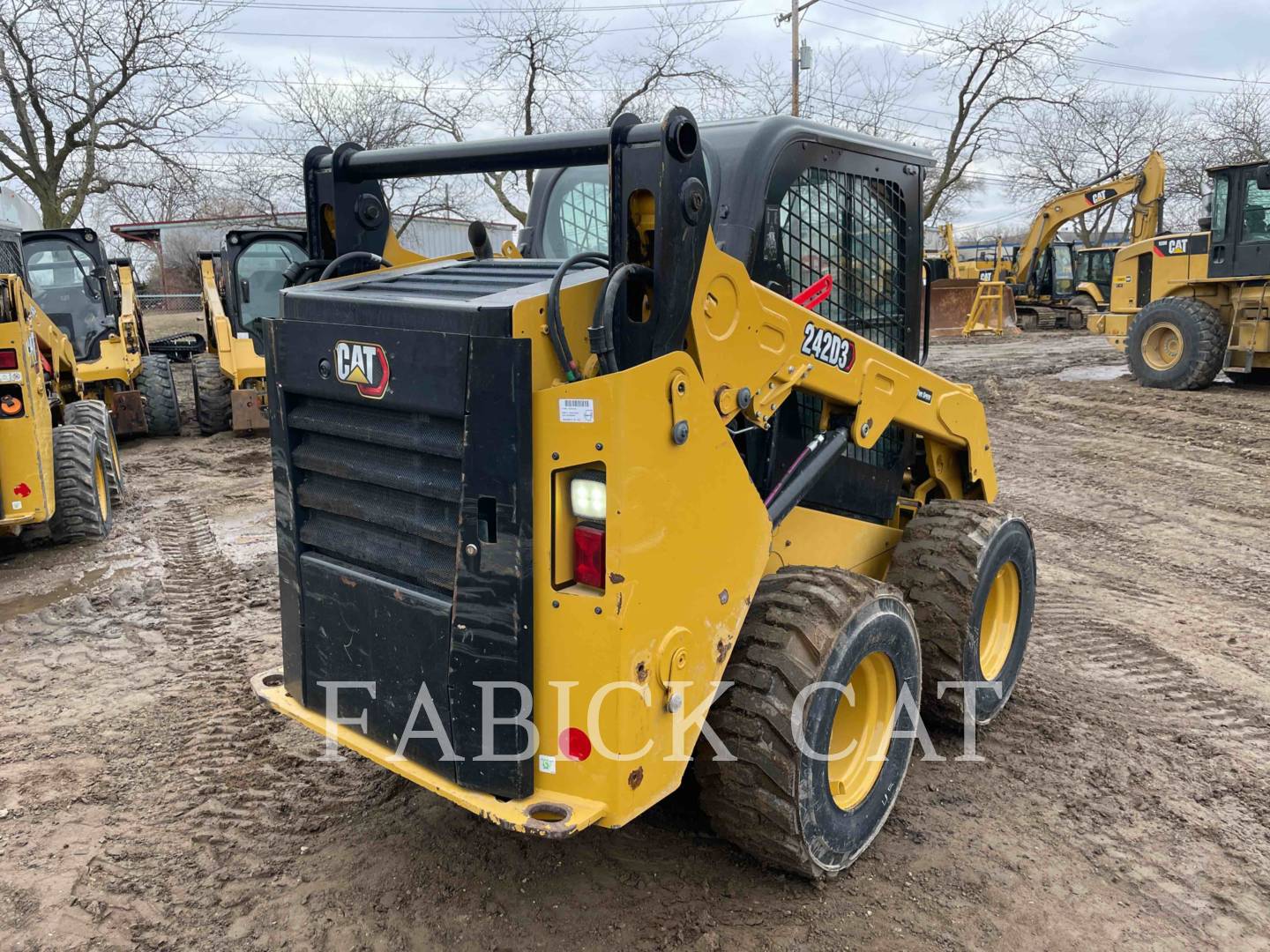 2022 Caterpillar 242D3 C3H2 Skid Steer Loader