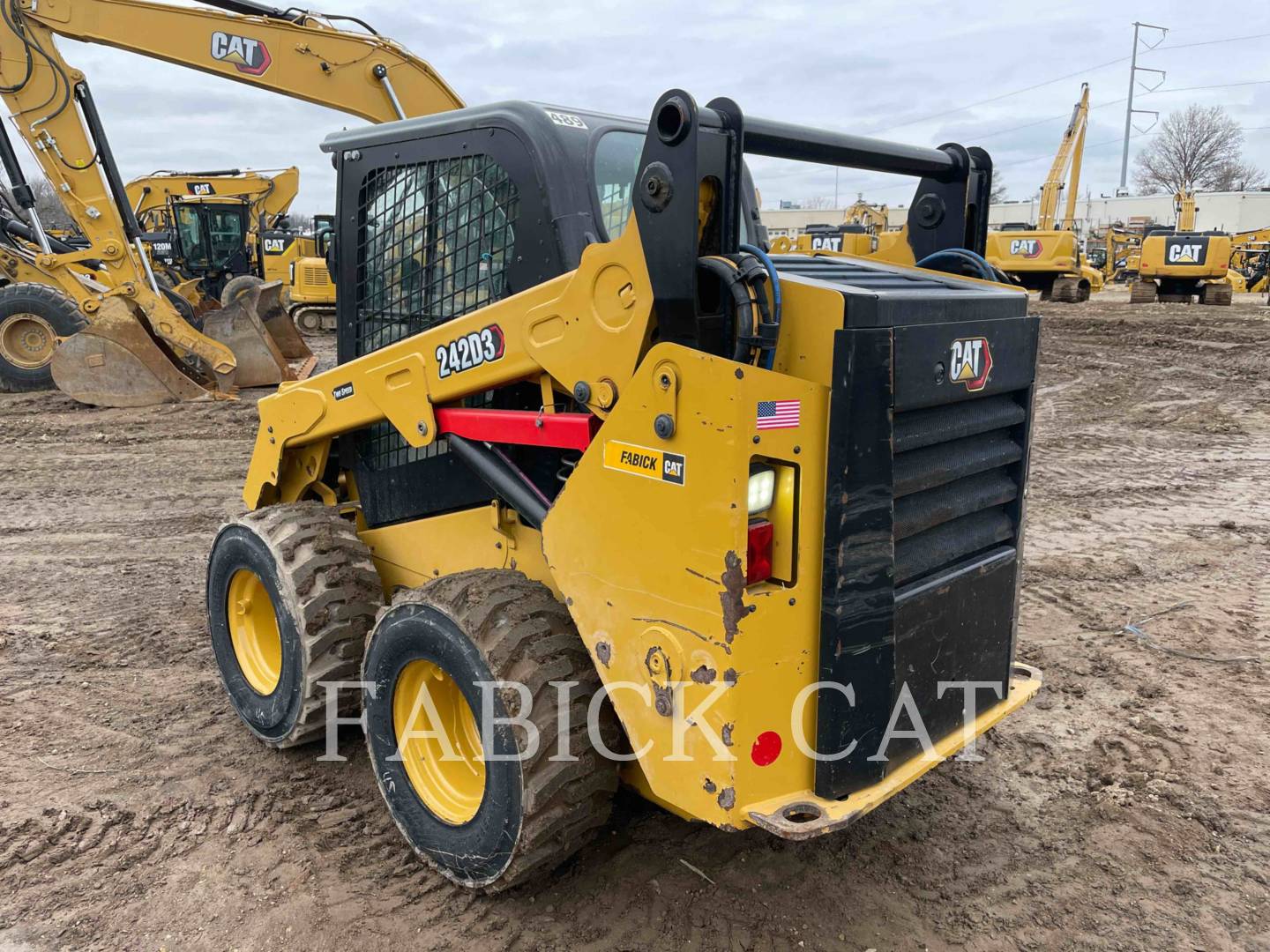 2022 Caterpillar 242D3 C3H2 Skid Steer Loader