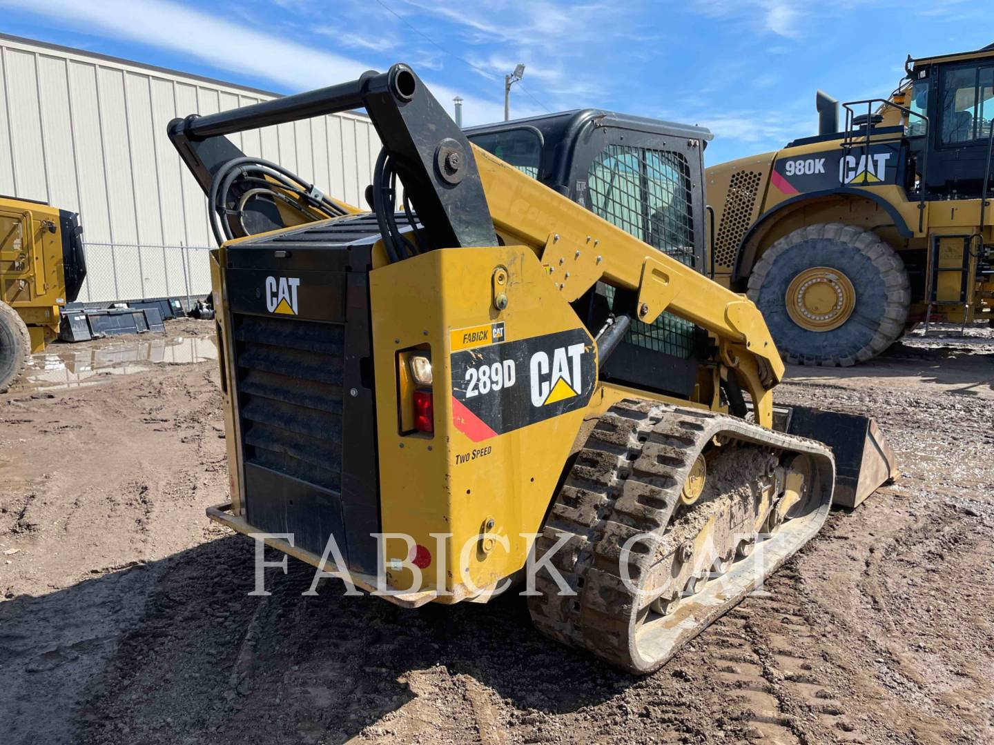 2018 Caterpillar 289D C3H2 Compact Track Loader