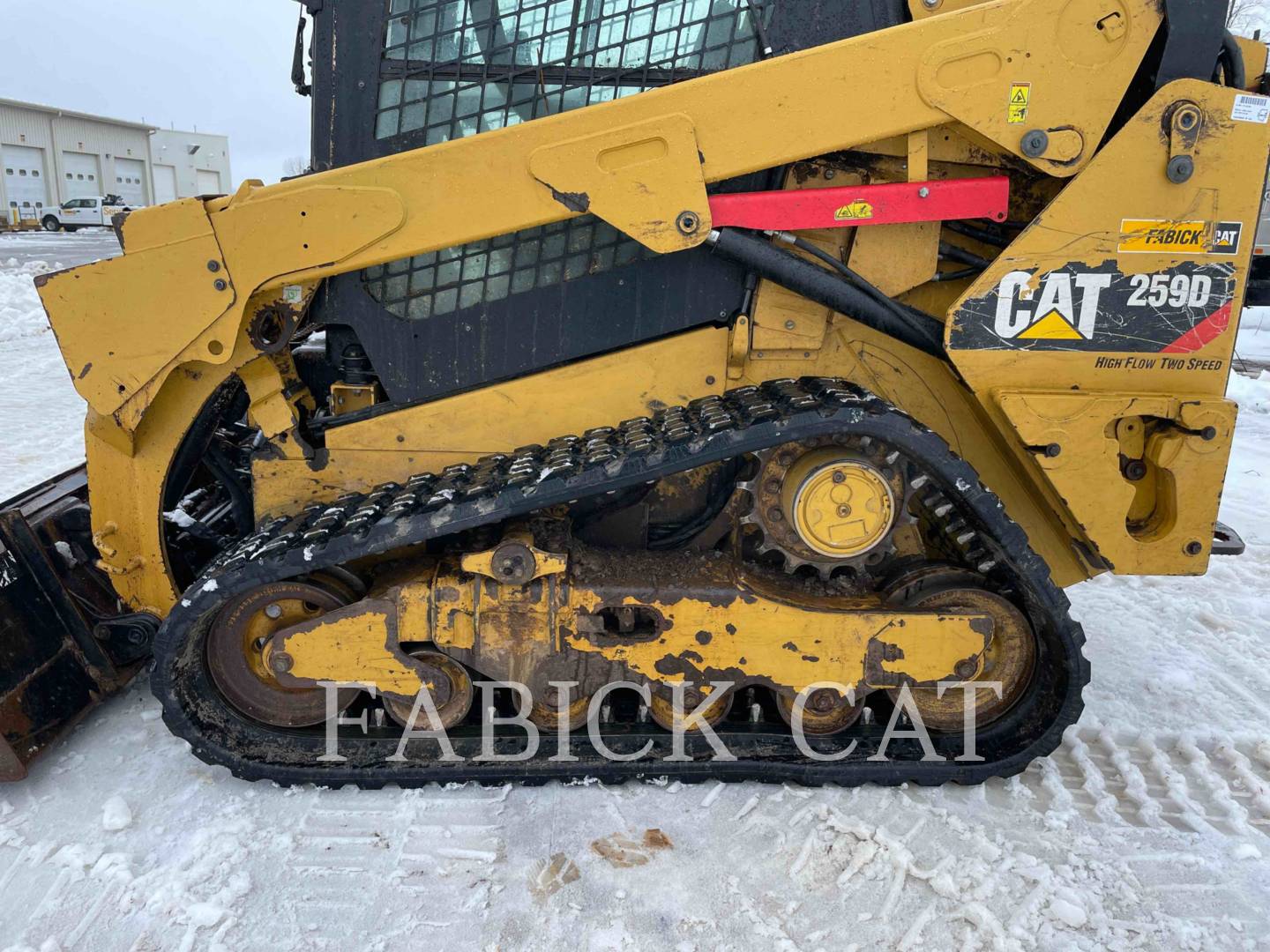 2018 Caterpillar 259D C3H3 Compact Track Loader