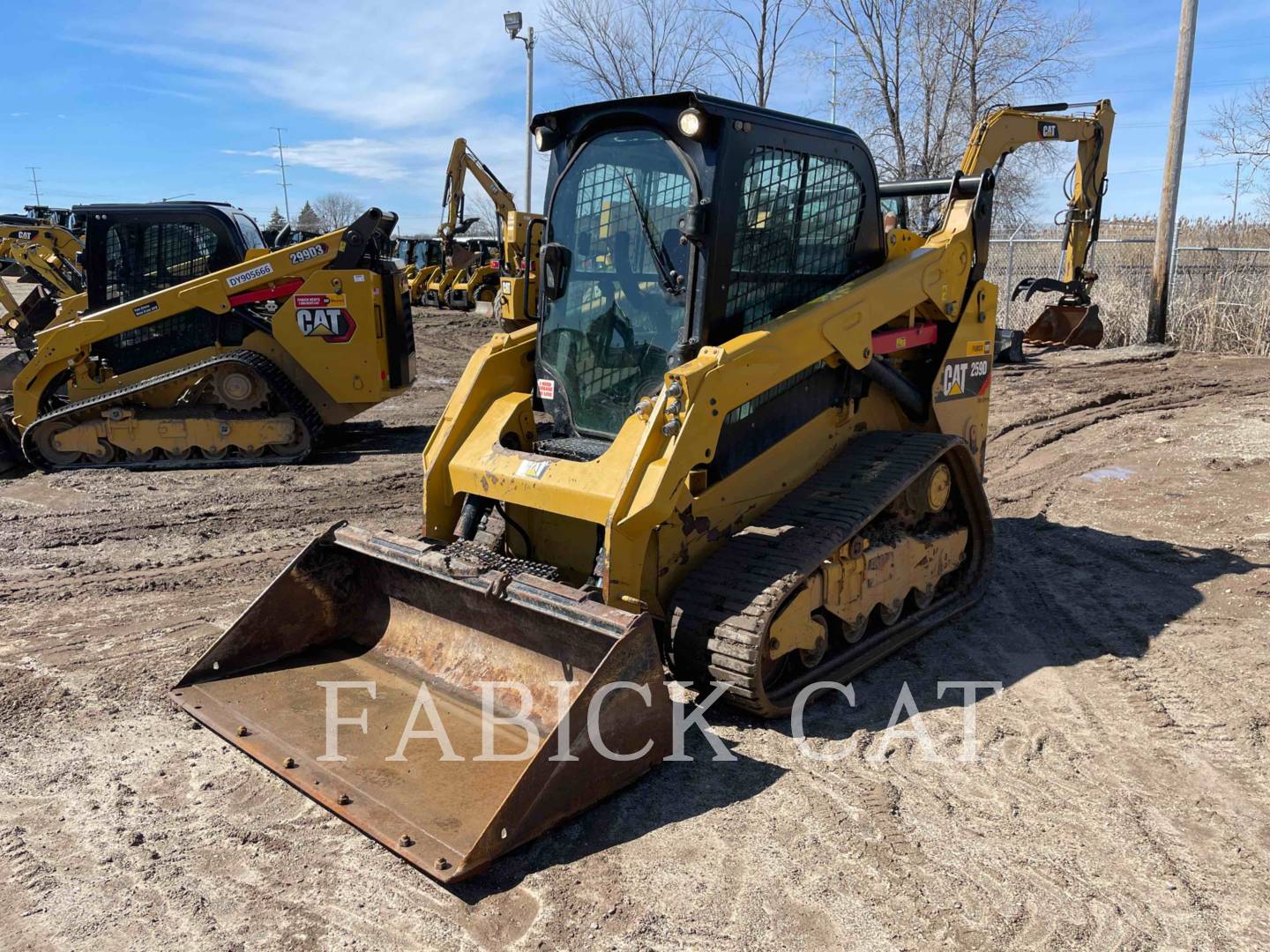 2017 Caterpillar 259D C3H2 Compact Track Loader