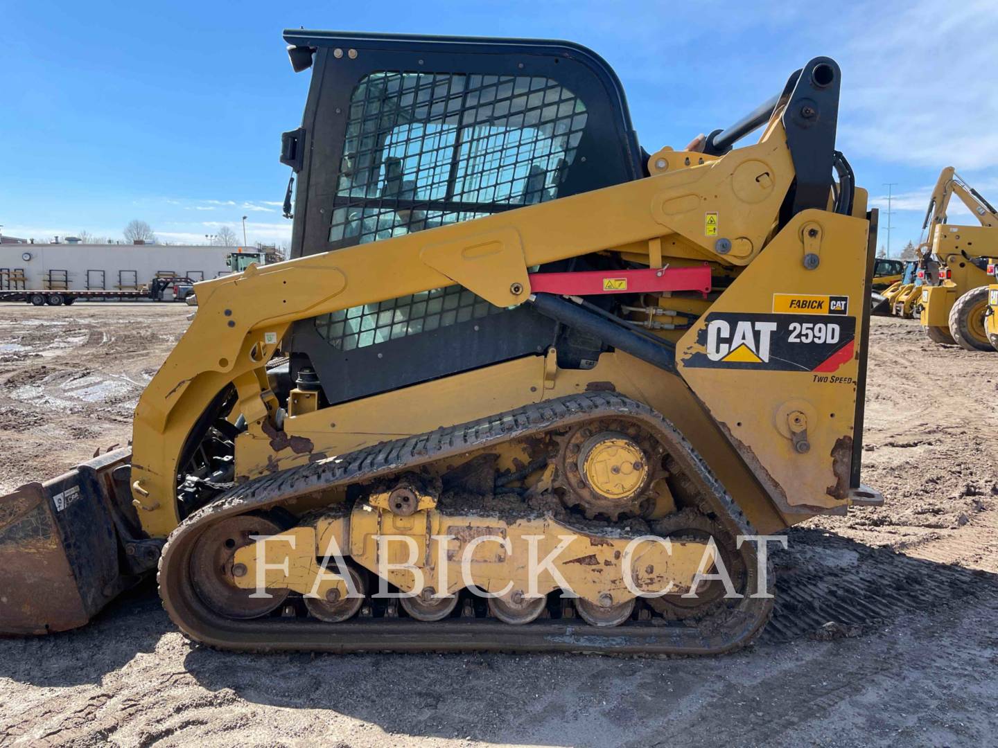 2017 Caterpillar 259D C3H2 Compact Track Loader