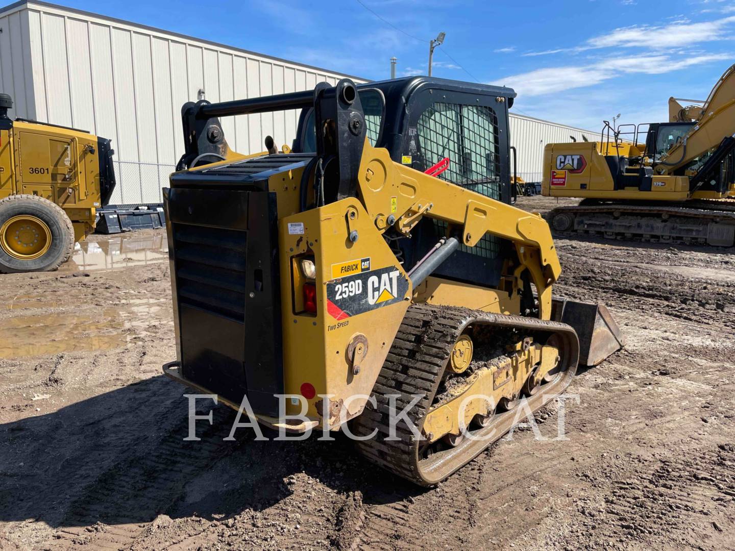 2017 Caterpillar 259D C3H2 Compact Track Loader