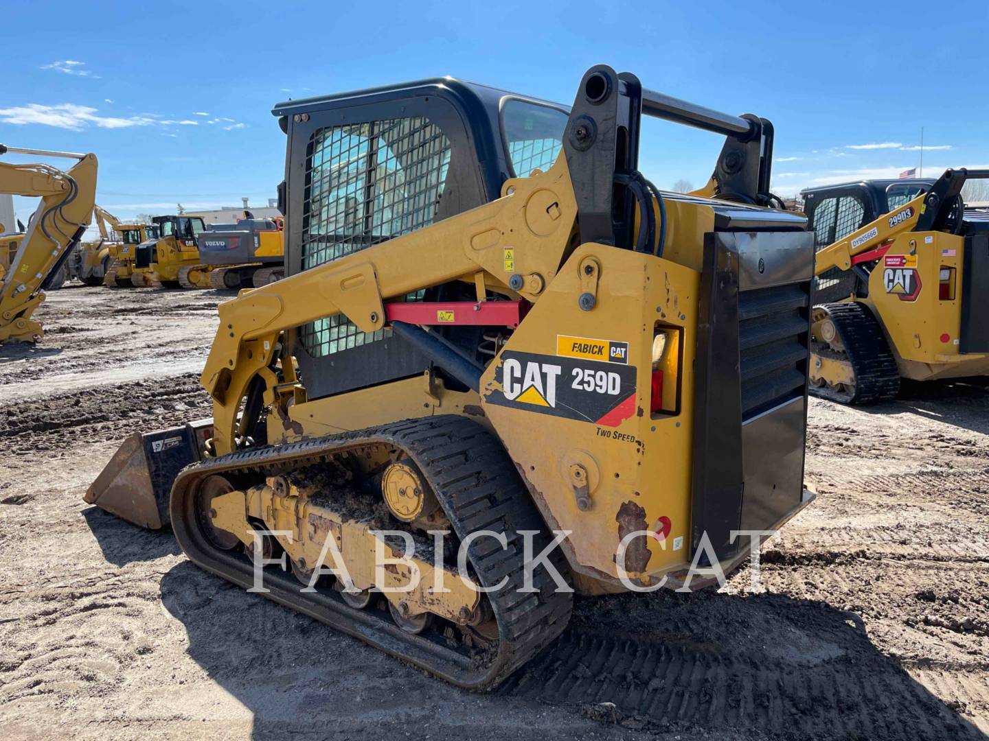 2017 Caterpillar 259D C3H2 Compact Track Loader