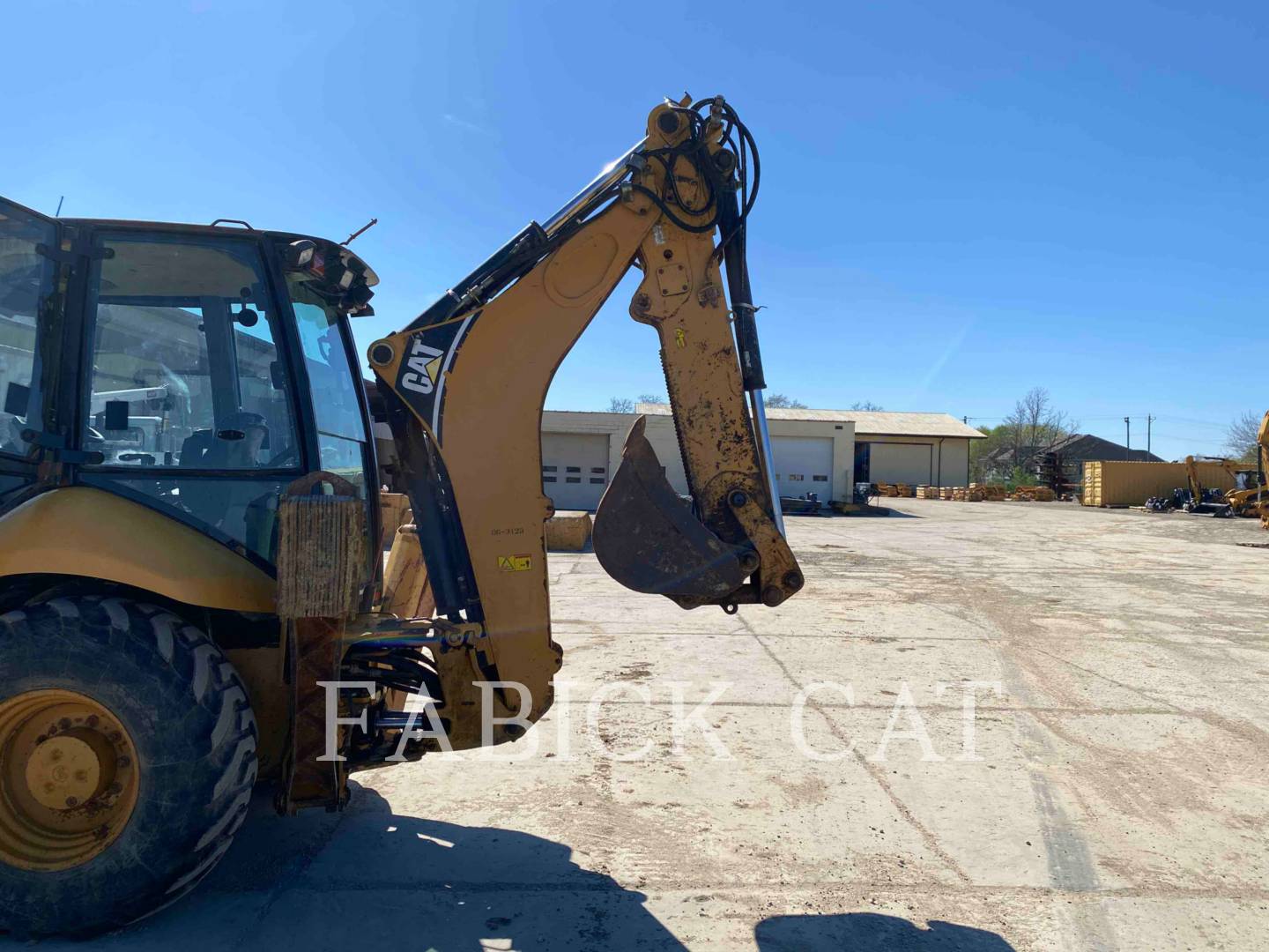 2007 Caterpillar 420E Tractor Loader Backhoe