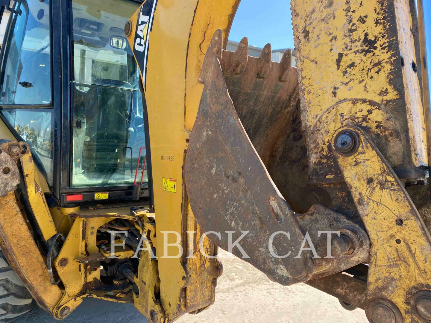 2007 Caterpillar 420E Tractor Loader Backhoe