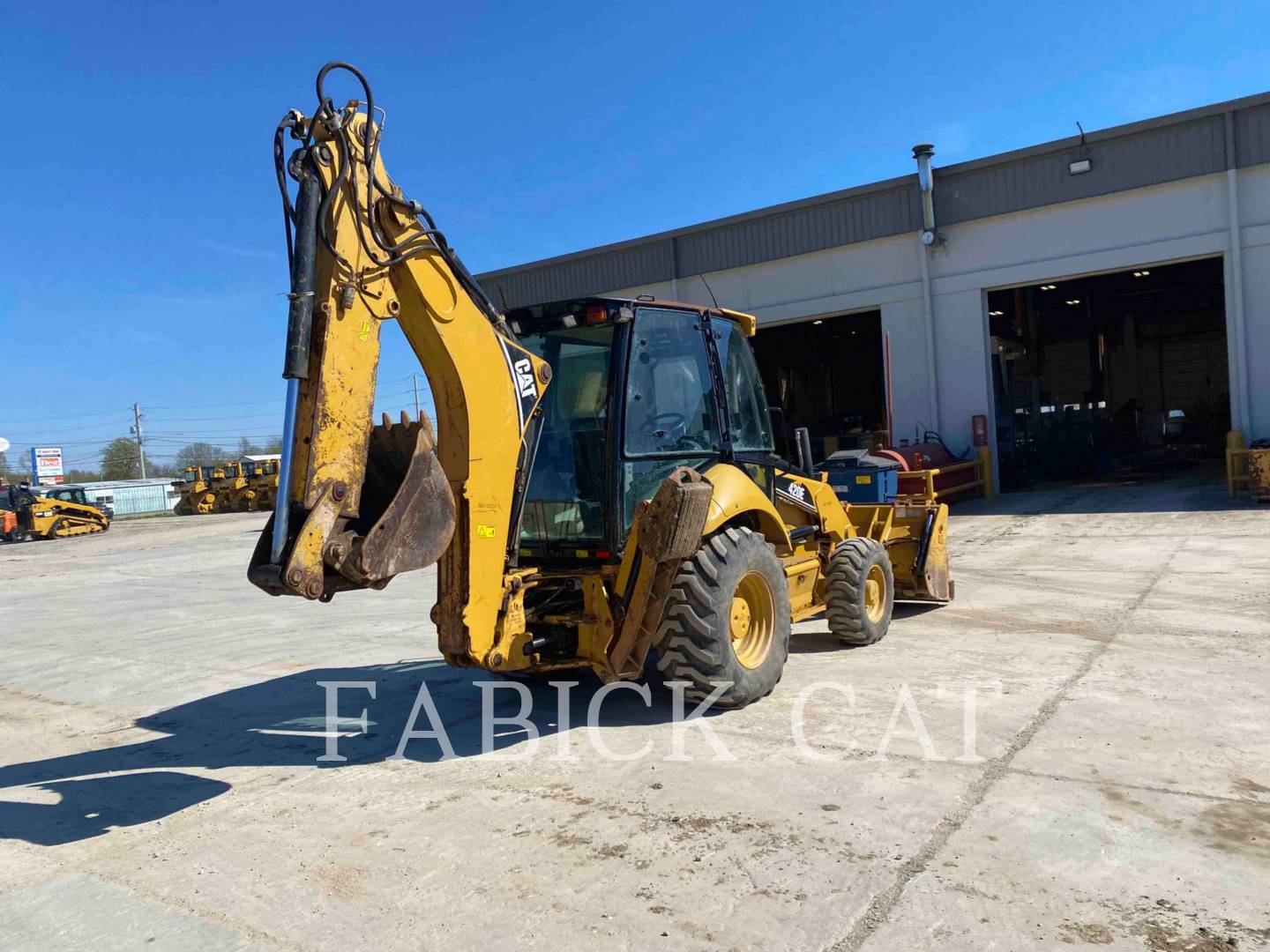 2007 Caterpillar 420E Tractor Loader Backhoe