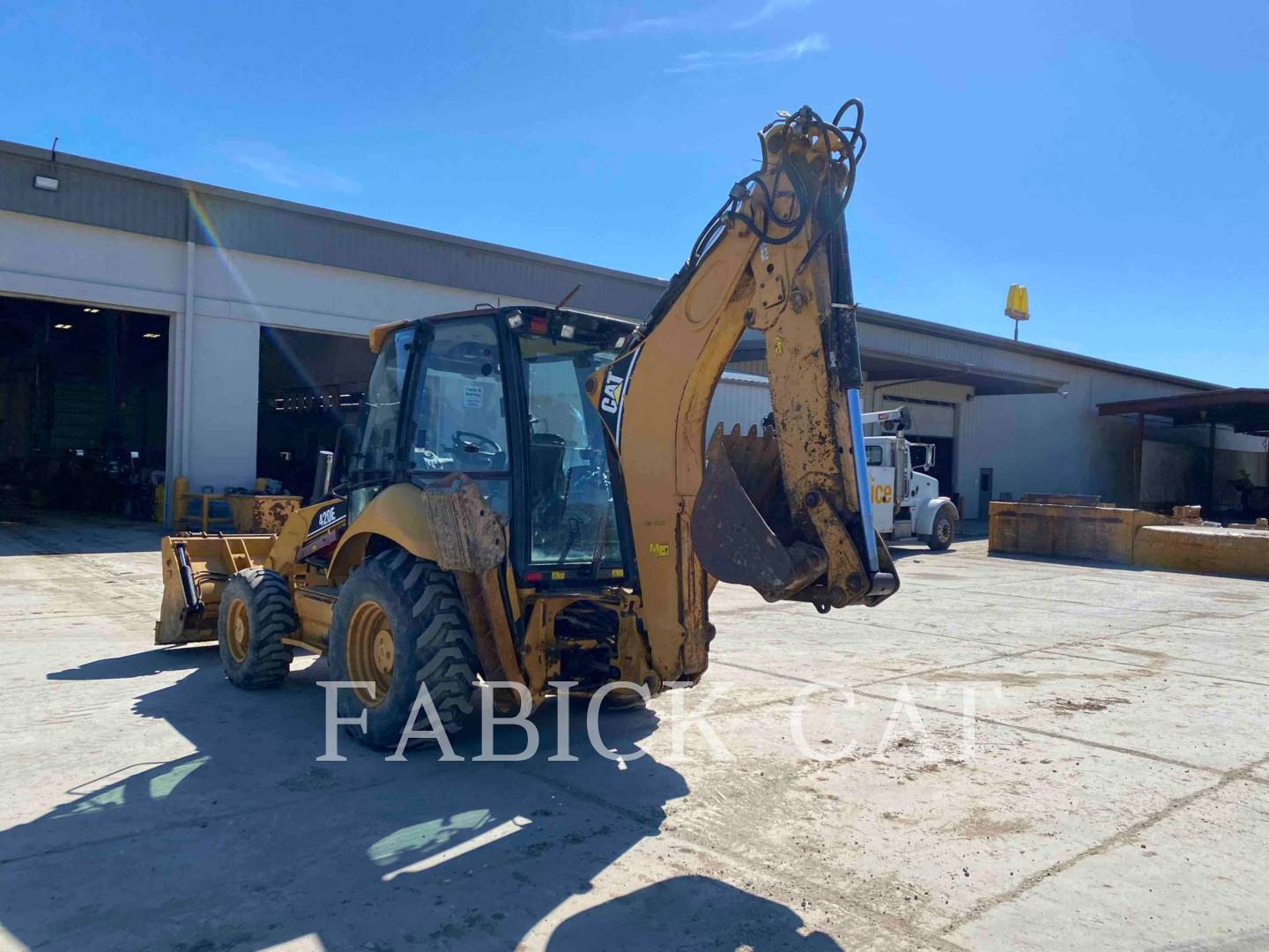 2007 Caterpillar 420E Tractor Loader Backhoe