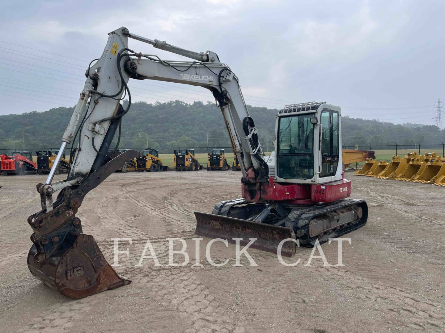 2009 Takeuchi TB180FR Excavator