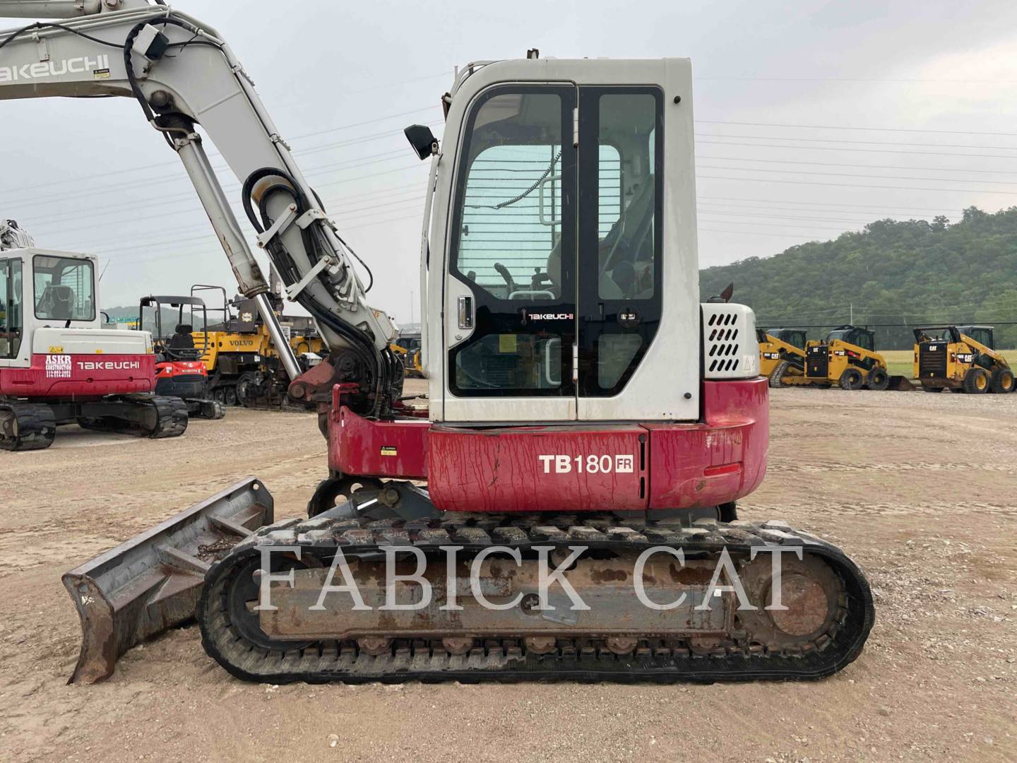 2009 Takeuchi TB180FR Excavator