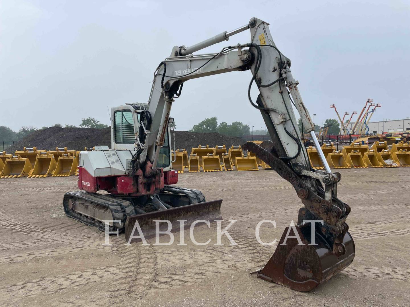 2009 Takeuchi TB180FR Excavator