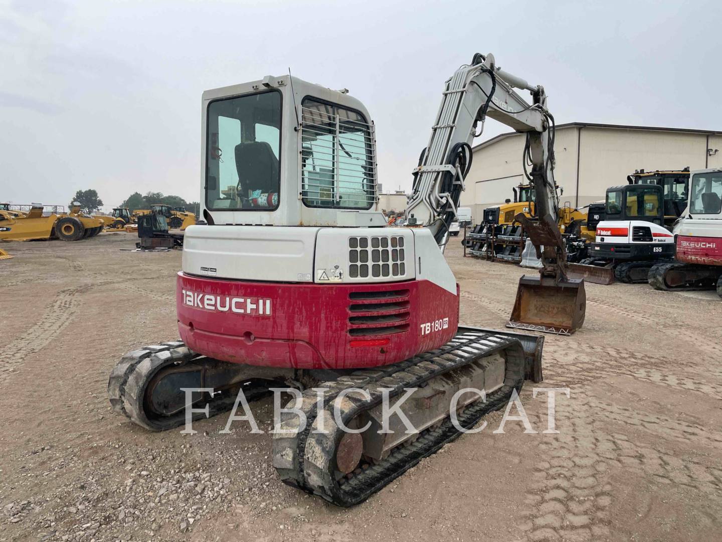 2009 Takeuchi TB180FR Excavator