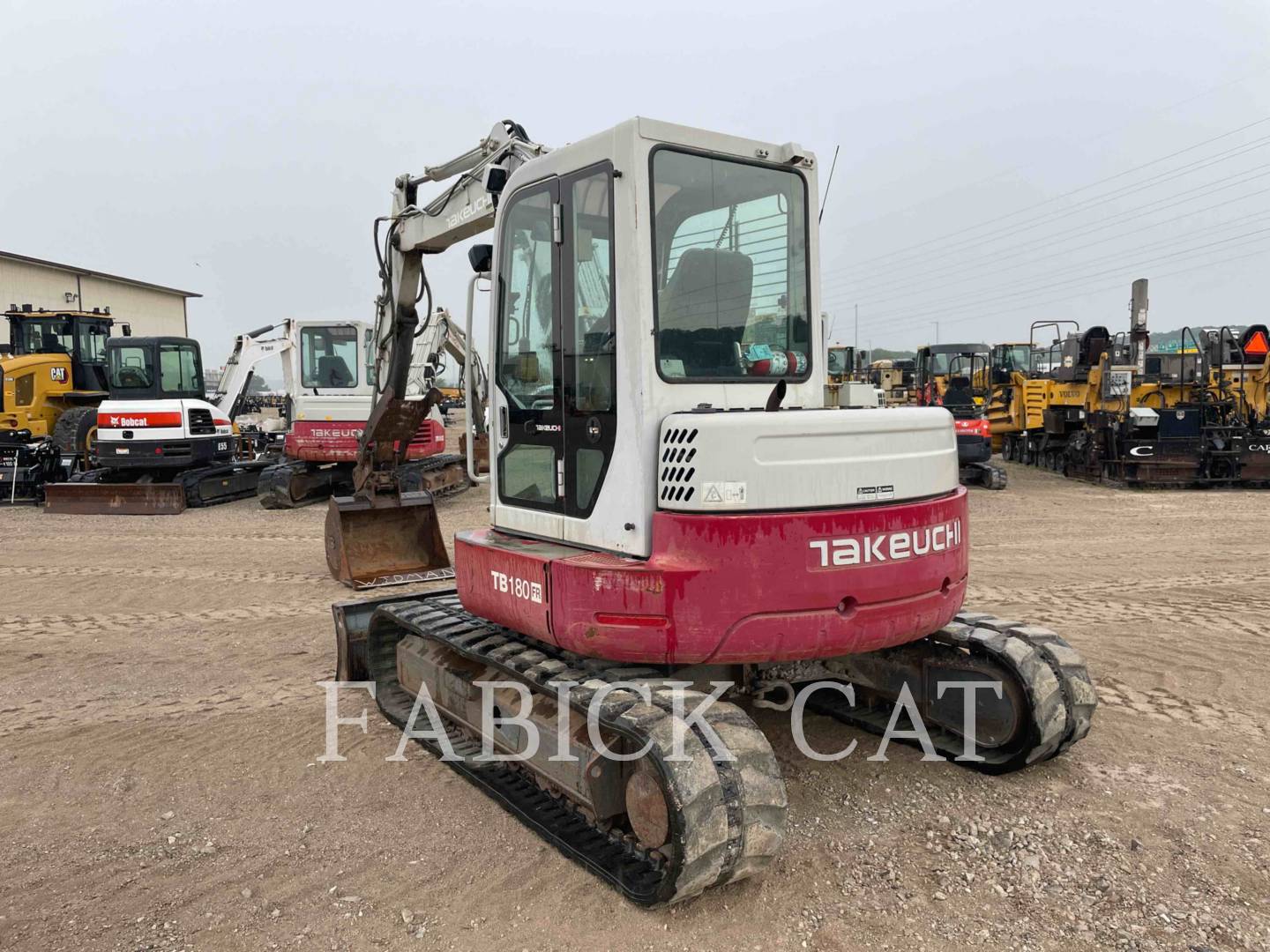 2009 Takeuchi TB180FR Excavator