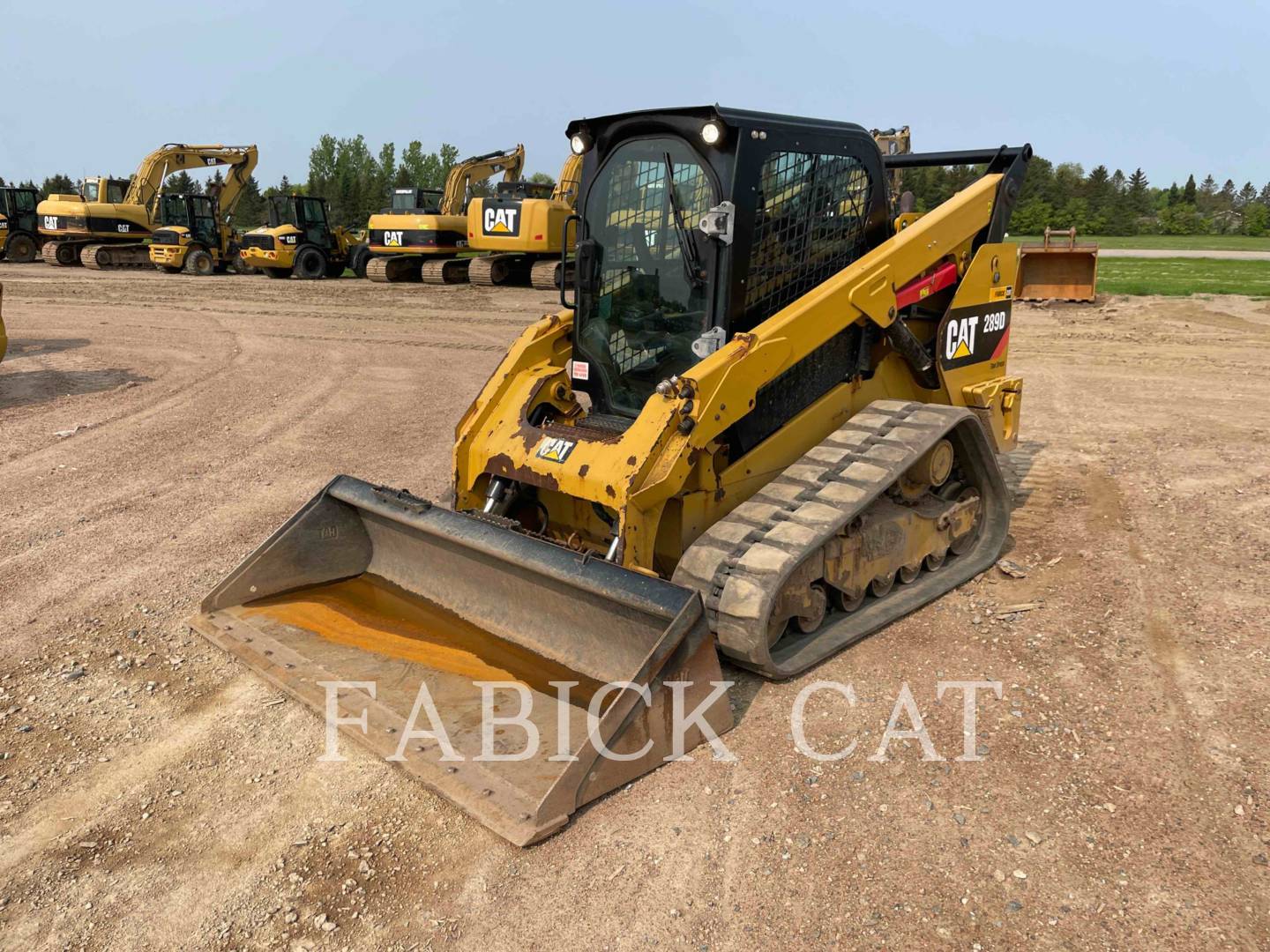 2018 Caterpillar 289D C3H2 Compact Track Loader