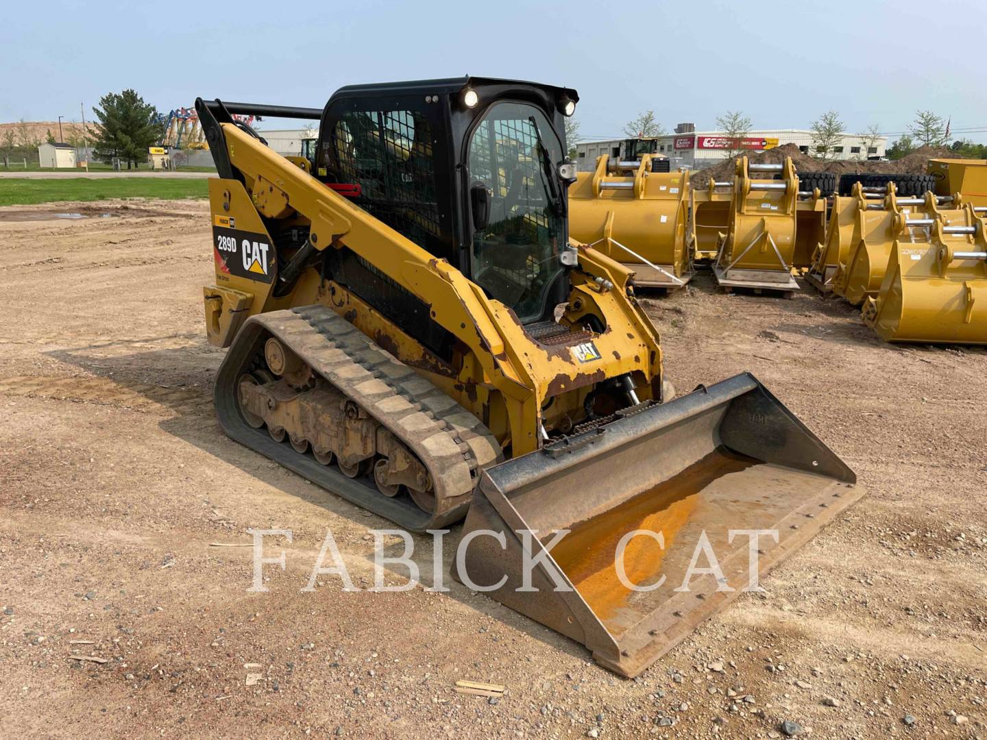 2018 Caterpillar 289D C3H2 Compact Track Loader