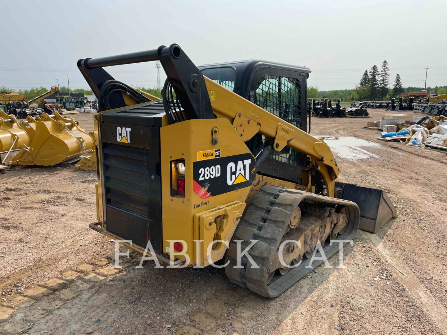 2018 Caterpillar 289D C3H2 Compact Track Loader