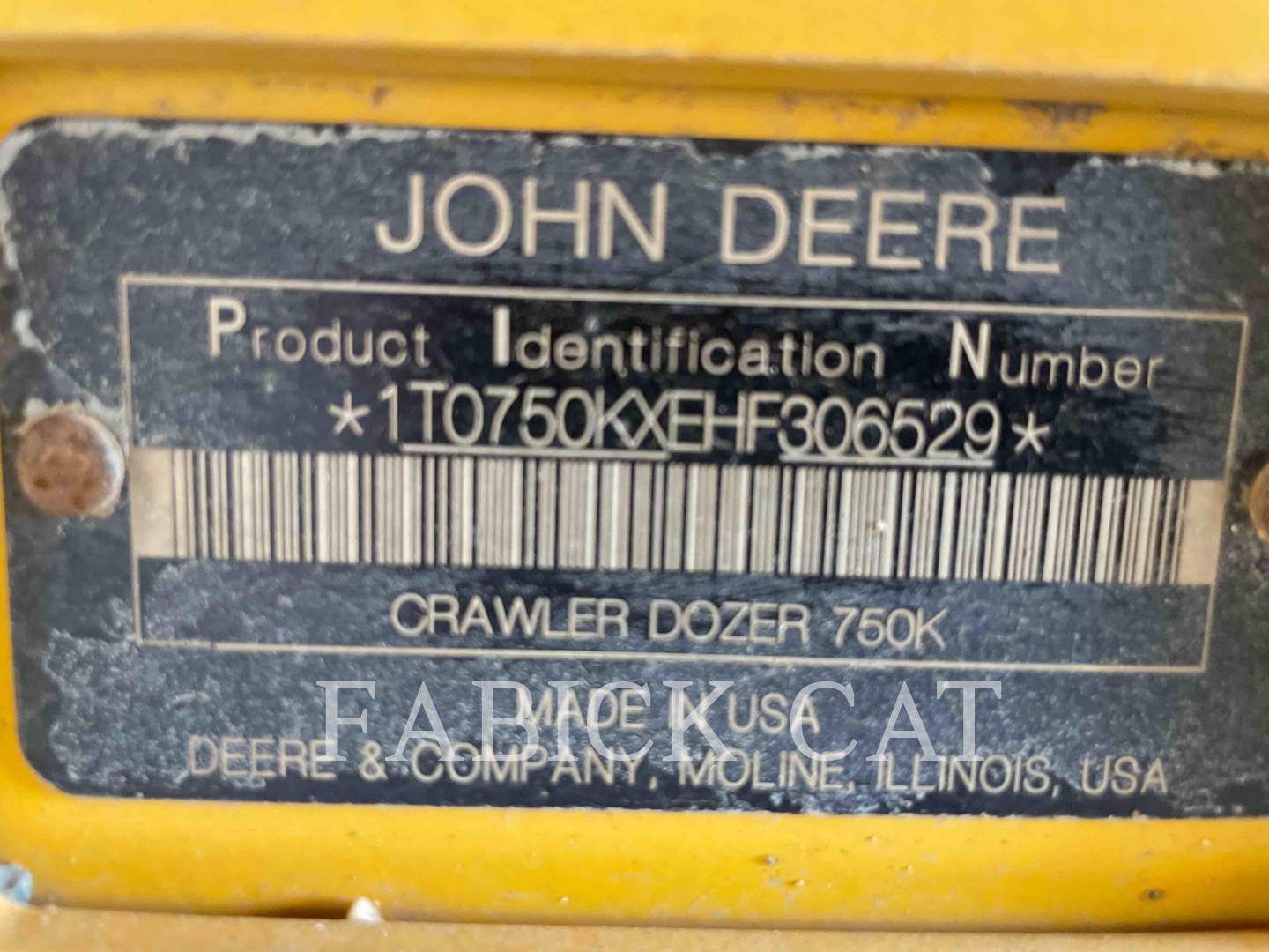 2017 John Deere 750K Dozer