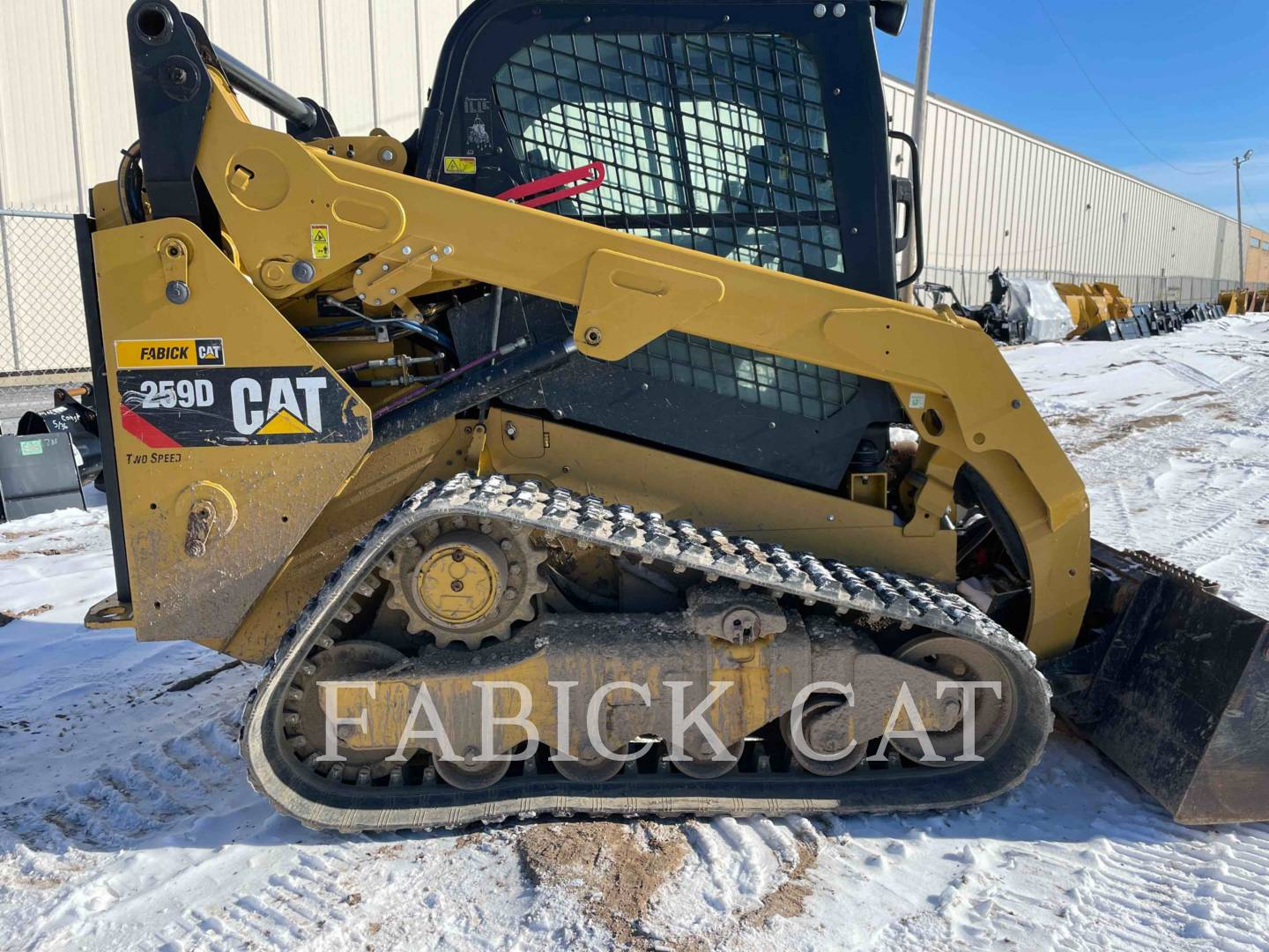 2019 Caterpillar 259D C3H2 Compact Track Loader