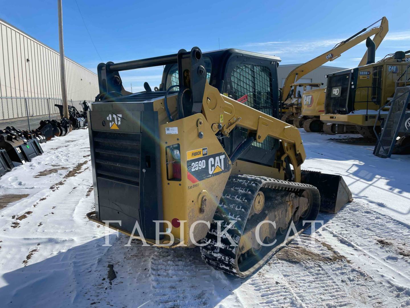 2019 Caterpillar 259D C3H2 Compact Track Loader