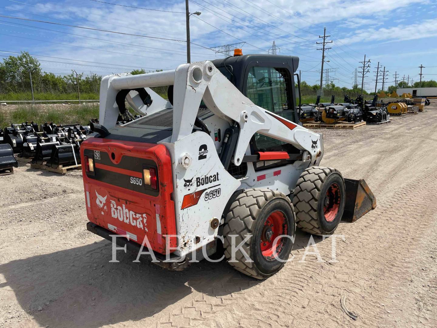 2017 Bobcat S650 Skid Steer Loader