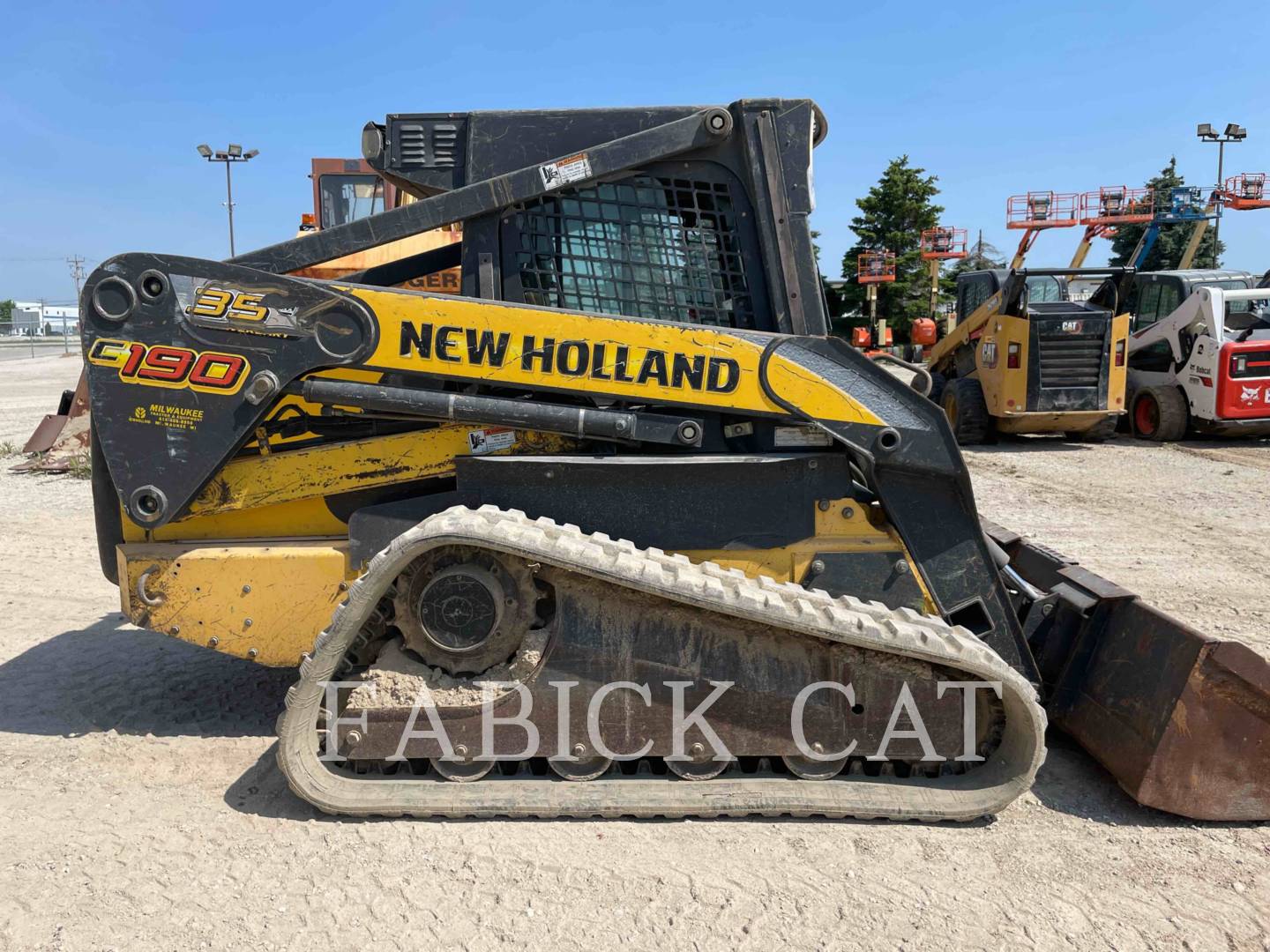 2007 New Holland C190 Compact Track Loader