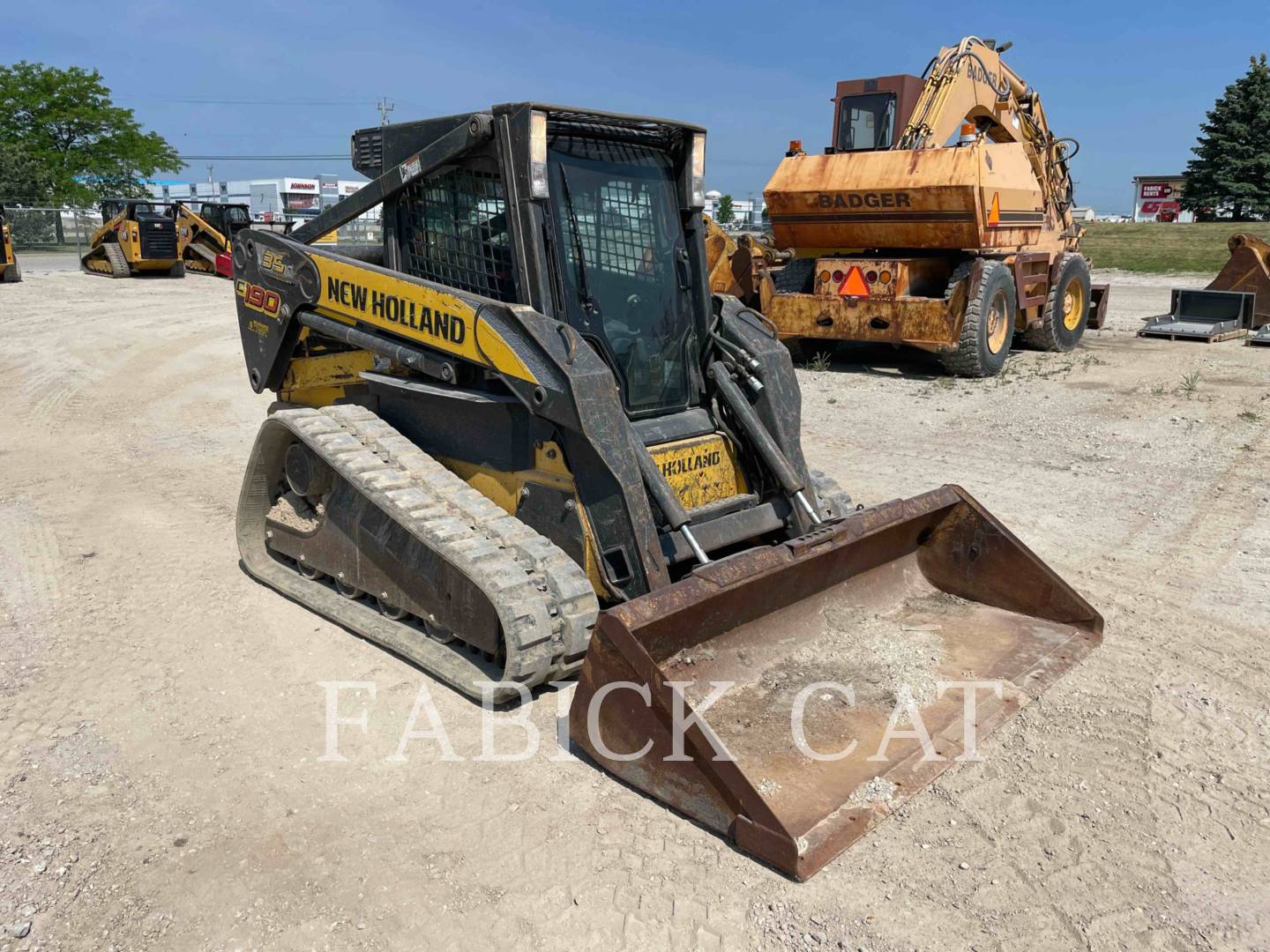 2007 New Holland C190 Compact Track Loader